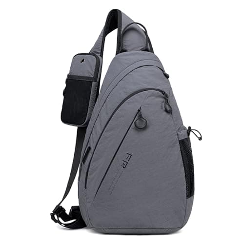 FENRUIEN Large Sling Crossbody Bag for Men With 13.3Inch Laptop Compartment