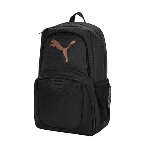 PUMA Unisex's Evercat Contender Backpack, Black/Rose Gold, One Size — view 3