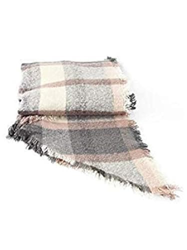 Style Slice Women's Tartan Plaid Blanket Scarf Oversized Shawl Wrap — view 6