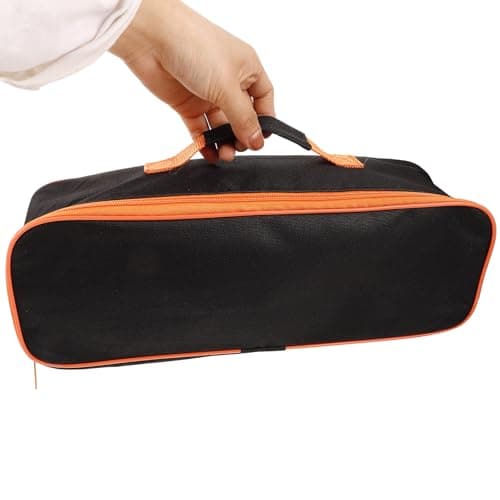 Ipetboom Portable Oxford Cloth Car Vacuum Cleaner Storage Bag, Tool Organizer Pouch for Car Accessories, Multi-pocket Tool Storage Case for Vehicle Cleaning and Travel — view 4