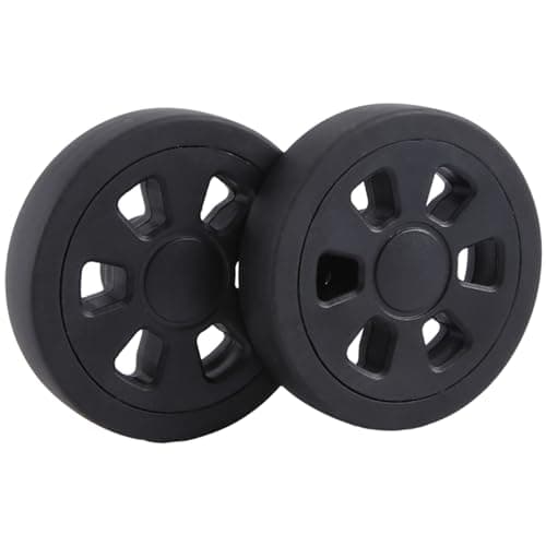yomoe 55X13mm Set of 2 Luggage Wheel Suitcase Replacement Wheels, Luggage Suitcase PU Swivel Caster Wheel Bearings Repair Kit — view 5