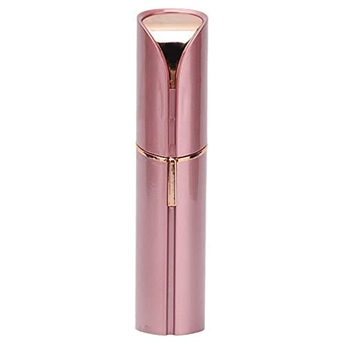 Denash Facial Hair Trimmer, Electric Face for Women, Lipstick Shaped Mini USB Charging Shaver, Portable Hair Remover for Travel Touch Up (Rose Gold UBS) — view 5