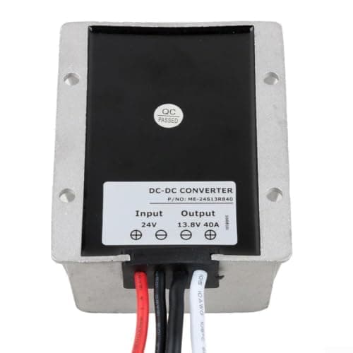 Voltage Converter for Trucks, Golf Carts, Buses, 24 V to 13.8 V — view 2