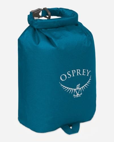 Osprey Ultralight Dry Sack, 3L, Waterfront Blue — view 3