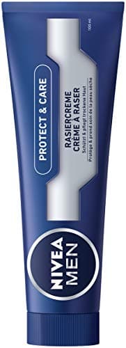 NIVEA MEN Protect & Care Shaving Cream in Pack of 1 (1 x 100 ml), with Creamy Foam for a Gentle Shave, Skin-Friendly Shaving Cream for Men — view 4