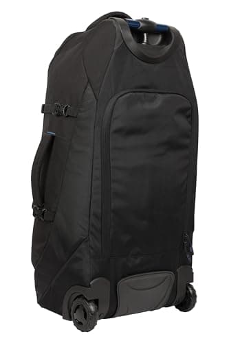 Mountain Warehouse Voyager 50L Wheelie Rucksack Jet Black ONE — view 3