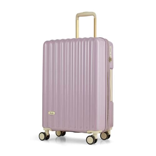 Rock Primrose Medium 62L Hard Shell Suitcase - Purple