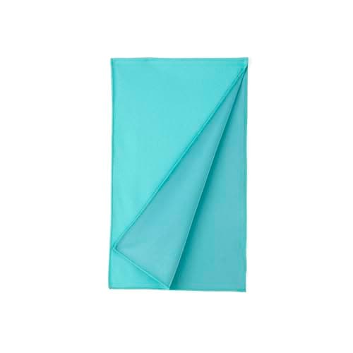 Amazon Basics Gym Cooling Towels for Neck and Face, Working Out, 102 cm x 31 cm, 4-Pack, Black/Gray/Aqua/Navy — view 4