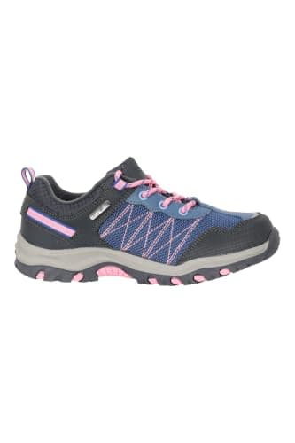 Mountain Warehouse Stampede Kids Waterproof Shoes Lilac 2 — view 3
