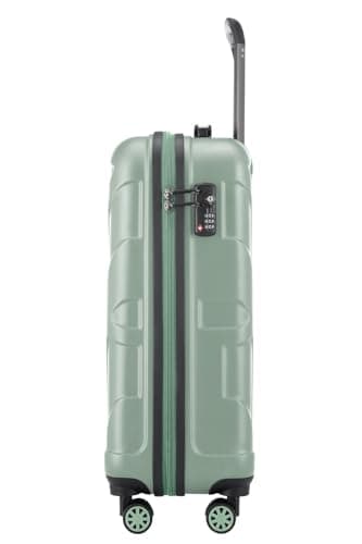 Suitline - Hand Luggage, Cabin Trolley, Hardshell Suitcase, 100% ABS, 55 cm, 34 liters, Mint — view 4