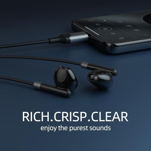 BENEWY In-Ear Headphones, Type C Earphones Wired Earbuds with Microphone — view 5
