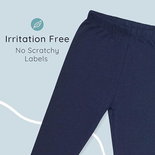 Bramble & Bear Unisex Baby (3-pack) Soft Leggings, Assorted Blue, 18-24 Months UK — view 5