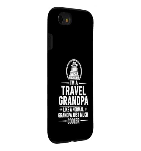 I’m A Travel Grandpa Like A Normal Grandpa Just Much Cooler Case for iPhone SE (2020) / 7/8 — view 3