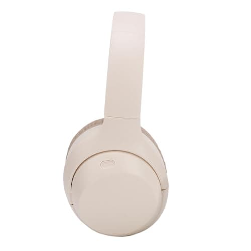 Wireless Over Ear Headphones Long Playtime Deep Bass Stereo Headphones for Travel Home Office 3.5mm Wireless Noise Cancelling (Khaki) — view 3