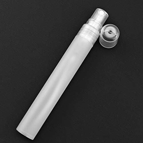 FiveSeasonStuff 5 Piece 10ml Mini Fine Mist Spray Bottle for Perfume Face Hydration Toner Frosted Plastic Atomiser Air Travel Size Refillable and Reusable — view 2