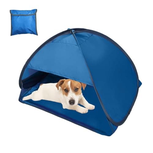 Sunshade and Sun Protection Pop Up Beach Tent,Mini Personal Beach Pop Up Tent,Portable Pop-Up Beaches Shelter,Beaches Shade Quickly Assembled for Kid Small Dogs Cats and Other Small Pets