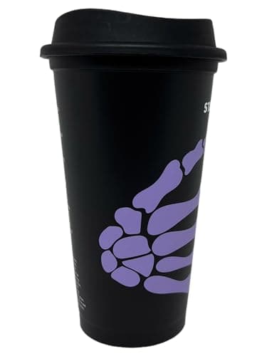 STARBUCKS Halloween Skeleton Hand Reusable Travel Mug/Cup/Tumbler Grande Medium, 16oz 473ml — view 3