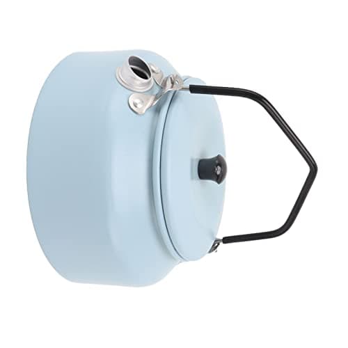 AMONIDA Aluminium Alloy Tea Kettle 0.9L Multipurpose Portable Water Pot for Camping and Picnics (Sky Blue) — view 2