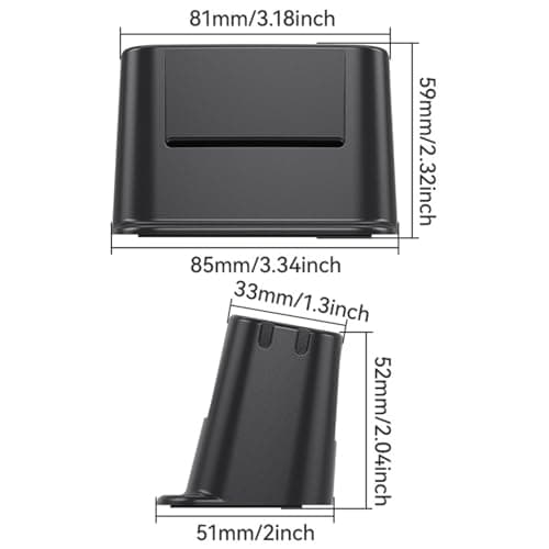 Car Console Organiser | Car Dashboard Bag Key Holder Organiser - Non-Slip Car Accessories for Phone Keys Truck SUV Saloon Pickup Scooter - Automotive Travel Driving Road Trip F — view 5