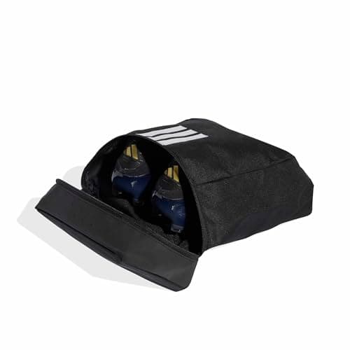 adidas Unisex Tiro Shoebag Shoe Bag, Black/White, One Size — view 4