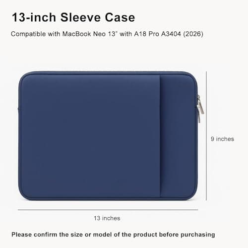 MasiBloom Laptop Sleeve Case for 2026 MacBook Neo 13 Inches — view 2