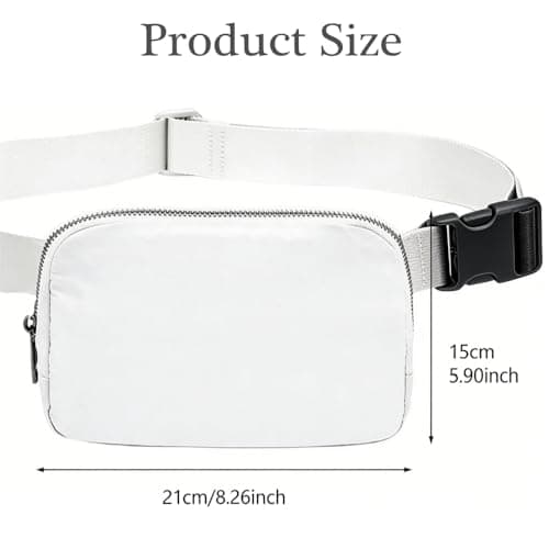 Belt Bag for Women Fashionable Fanny Packs Crossbody Bags for Women for Travel Workout Running Hiking for Lady Girls and Men — view 4