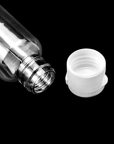 QWORK® 12 Pack 50ml Travel Bottles, Travel Bottles for toiletries, Transparent, with Small Funnel for Shampoo, Shower Gel, Lotion, Makeup Remover — view 5