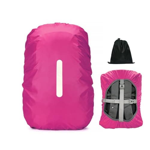 LICQIC Waterproof Rain Cover for Backpack, Reflective Rucksack Rain Cover for Outdoor, Hiking, Camping, Traveling, Cycling
