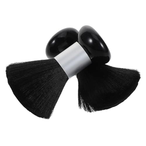 2pcs Neck Duster Brush Barber Hair Cleaning Brush Soft Trimmer Razor