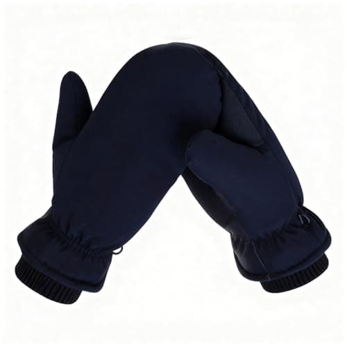 Andiwa Mittens for Women, Gloves for Men, Winter Ski Gloves, Cotton Gloves, Fleece, Waterproof, Thermal Winter Gloves, Touch Screen Gloves