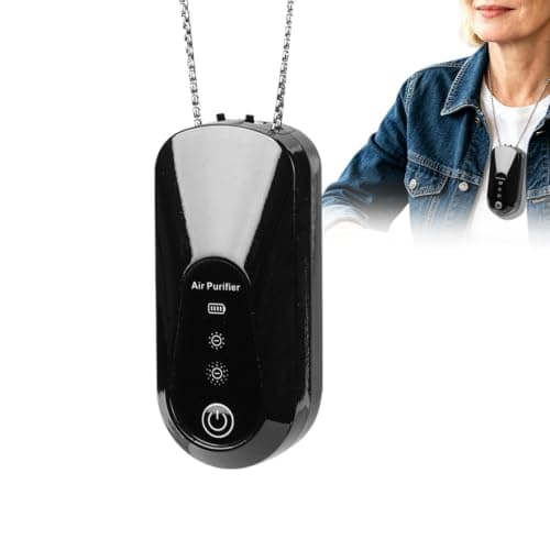 Travel Air Purifier Personal Quiet Wearable Type-C Rechargeable Filter