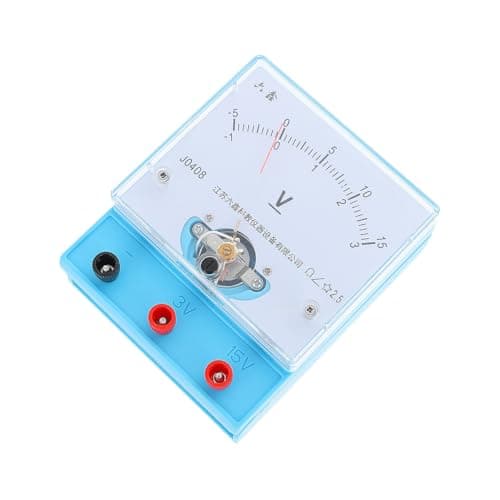 Push-type Voltmeter for School Use, Accurate Data, Lightweight Portable
