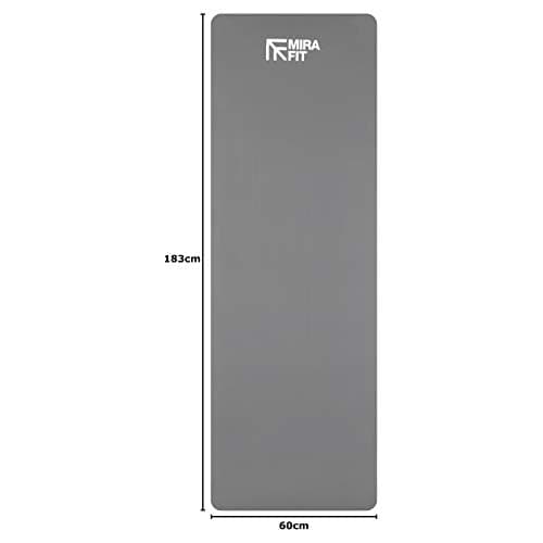 Mirafit 15mm Extra Thick Exercise Floor Mat - For Yoga/Fitness Workout - Orange — view 5
