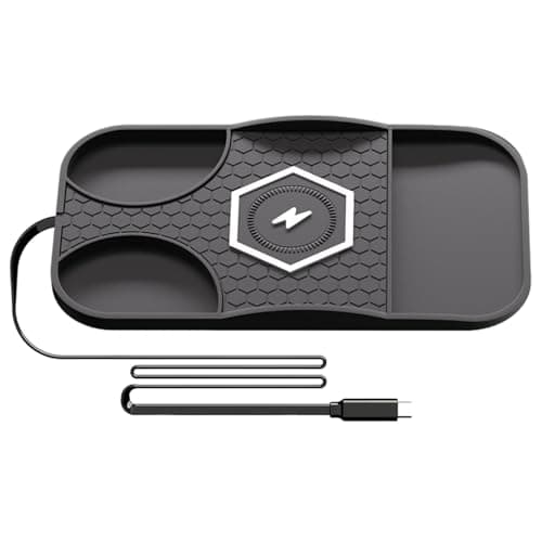 Wireless Car Phone Charger Portable Non-Slip Silicone Base