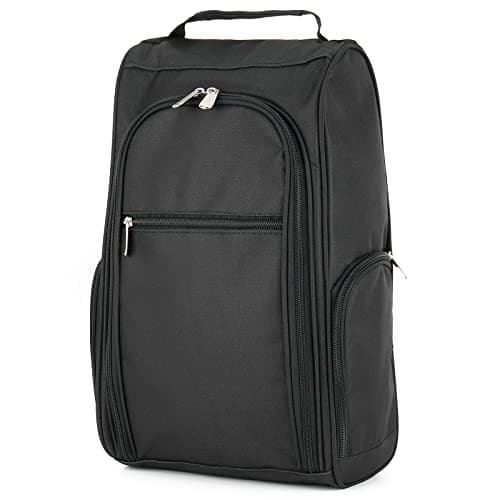 Upgrade Football Boot Bag, Premium Golf Shoe Bag with 3 Zipped Pocket