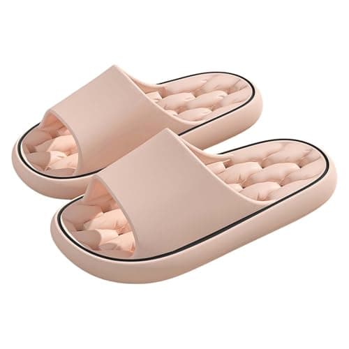 Bathroom Slippers For Women Men, Non Slip Shower Shoes Unisex — view 3