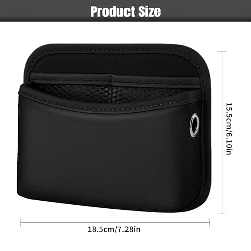 Qirc PU Leather Car Side Pocket Organiser, Universal Car Pocket Organizer — view 5