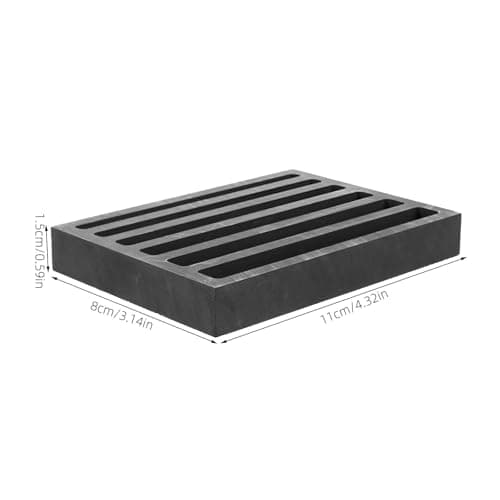 BESPORTBLE Graphite Casting Ingot Mold for Metal Melting, Reusable Black Graphite Mold Suitable for Copper and Melting Alloys with Emergency Heat and Cold Resistance — view 2
