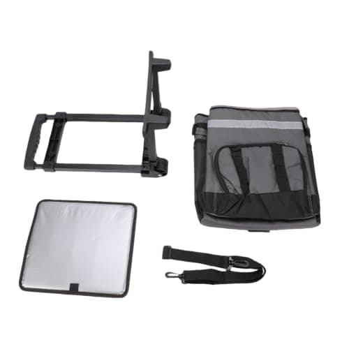 Kelawoly Rolling Cooler 43L Collapsible with Wheels, Telescopic Handle — view 6