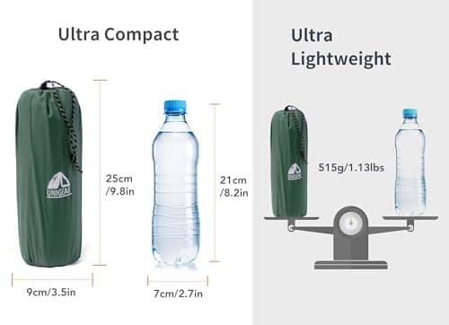 Unigear Inflatable Sleeping Mat, Compact Lightweight Camping Mat for Hiking — view 5