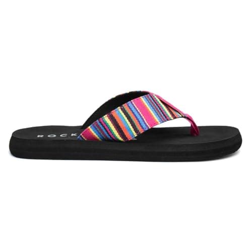 Rocket Dog Adios Aloe Womens Multi EVA Flip Flop - Size 8 UK - Multicolour — view 2