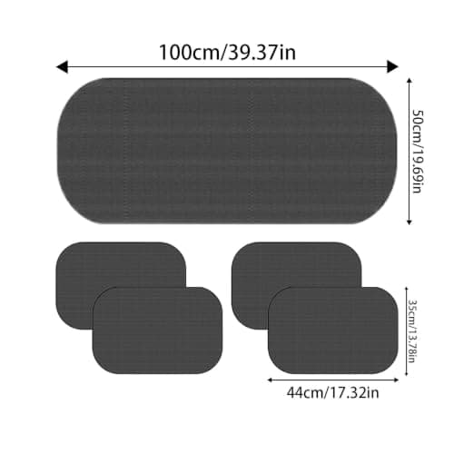 Car Window Shade - 5 Pack UV Protection Privacy Heat Resistant — view 5