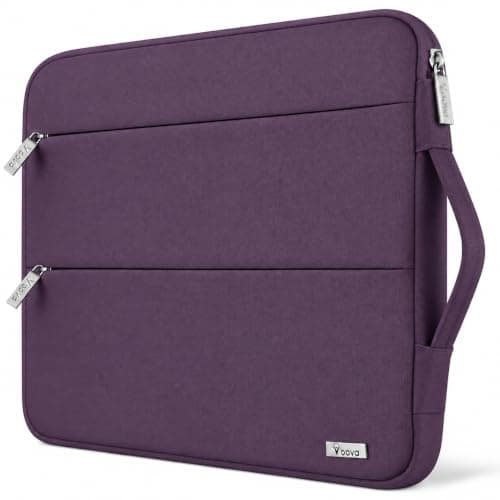 Voova Laptop Sleeve 13.3 Inch, Laptop Case for MacBook Air, Dark Purple