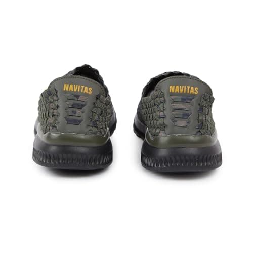Navitas Weave 2.0 Camo Slip On Trainer - Carp Fishing Camping Outdoor Shoes Footwear (Camo, UK Footwear Size System, Adult, Men, Numeric, Wide, 8 — view 4