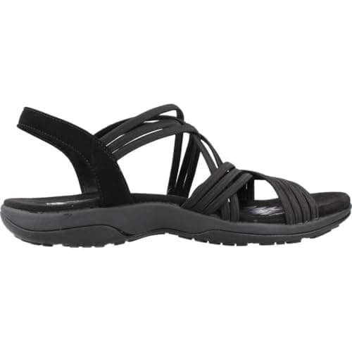 Skechers Women's Reggae Slim Sunnyside Sandal, Black, 7 UK — view 4