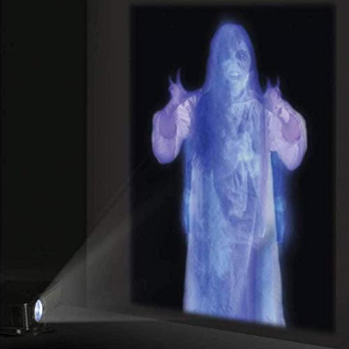 Excras Projector Screen, PE Fabric Rear Projection Screen for Virtual Halloween and Christmas Window Projection Videos — view 6