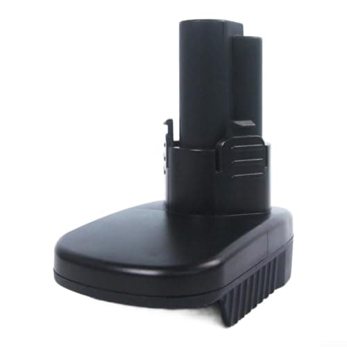 20V to 12V Voltage Converter for Cordless Drills, Black