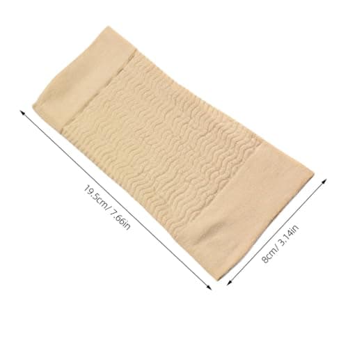 GANAZONO Slim Arm Sleeve 1 Pair Polyester Khaki Compression Upper Arm — view 2