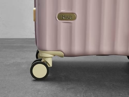 Rock Primrose Medium 62L Hard Shell Suitcase - Purple — view 6