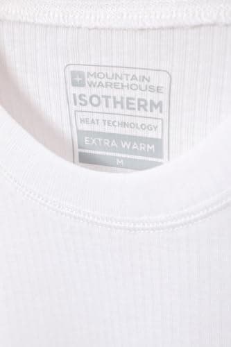Mountain Warehouse Talus Mens Isotherm Base Layer Top White (R L — view 6